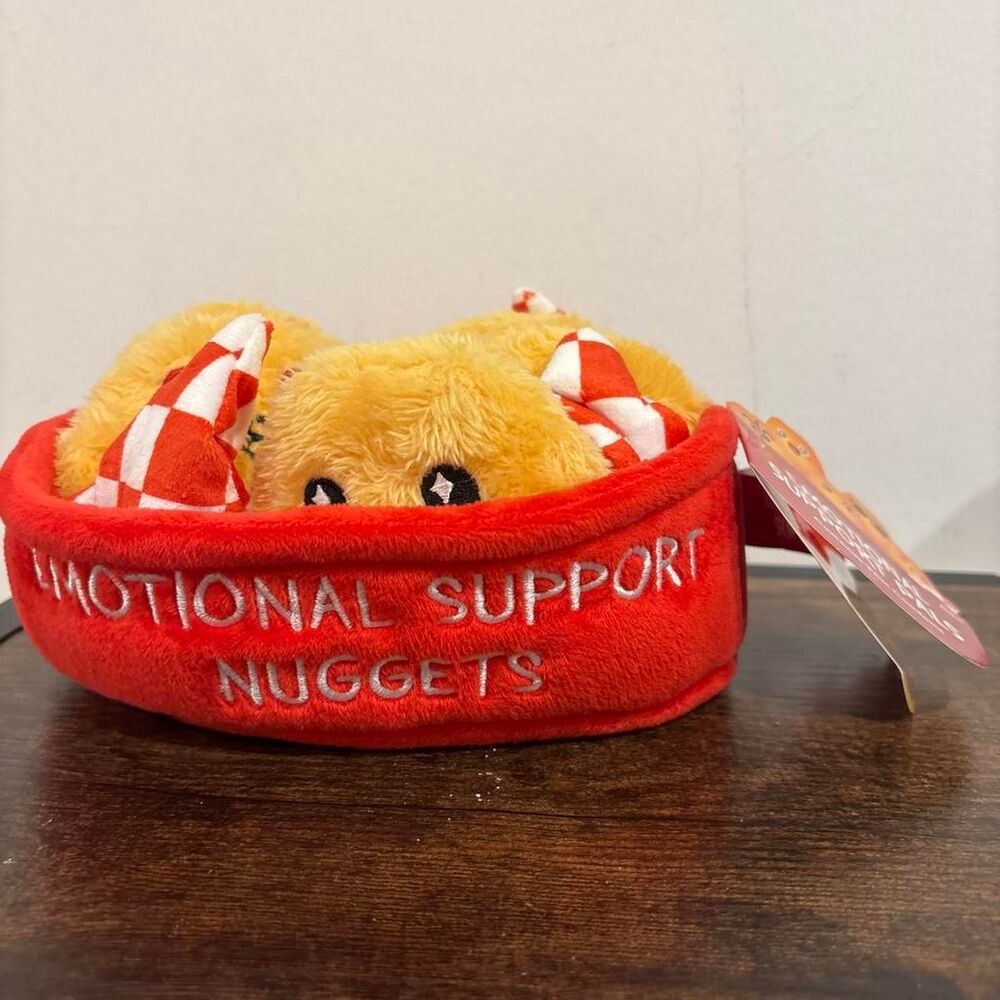 Emotional Support Nuggets plush toy New with Tags